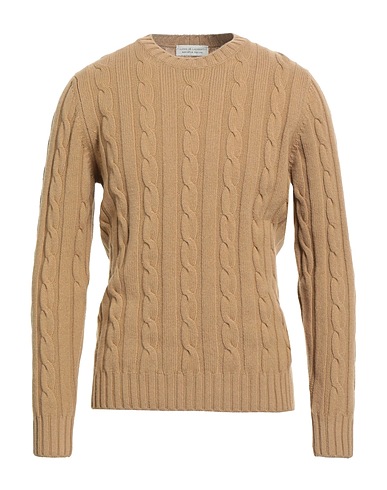 FILIPPO DE LAURENTIIS Pullover Beige 90% Super 120s Lana, 10% Cachemire