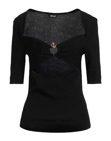 JUST CAVALLI Pullover Noir 64% Viscose, 36% Polyamide
