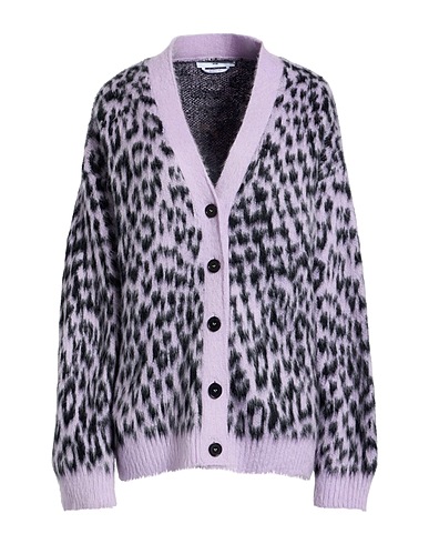 MSGM Cardigan Lilac 38% Acrylic, 32% Polyamide, 30% Mohair wool