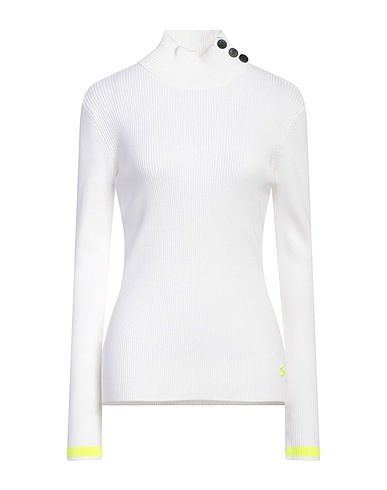 ACTITUDE by TWINSET Polo neck White 62% Viscose, 38% Polyester