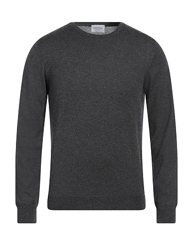HERITAGE Pullover Piombo 85% Seta, 15% Cachemire