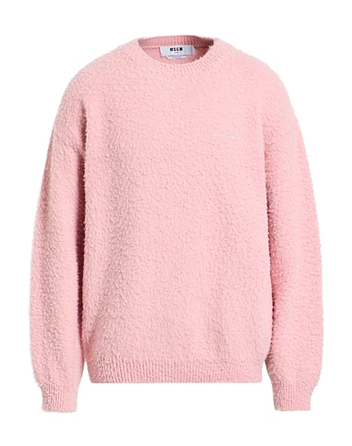 MSGM Pullover Rosa 50% Acrilico, 30% Lana, 20% Lana di alpaca