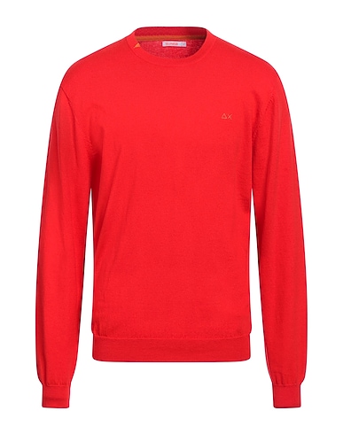 SUN 68 Pullover 50% Laine mérinos, 50% Coton