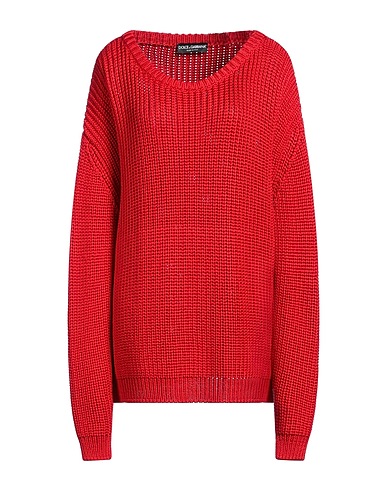 DOLCE&GABBANA Jumper Red 100% Silk
