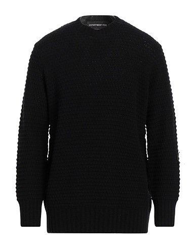 DEPARTMENT 5 Jumper Black 80% Wool, 20% Polyamide