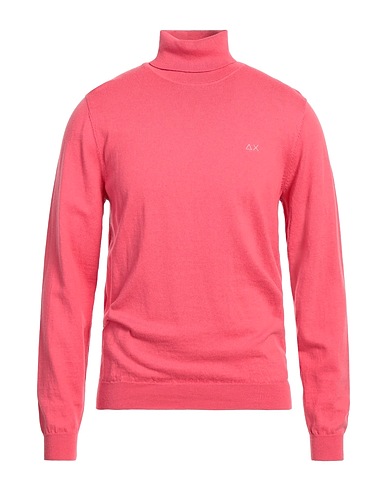 SUN 68 Turtleneck Pink 50% Merino Wool, 50% Cotton