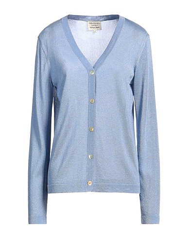 ALESSIA SANTI Cardigan BLU CHIARO 67% Viscose, 33% Metallic fiber