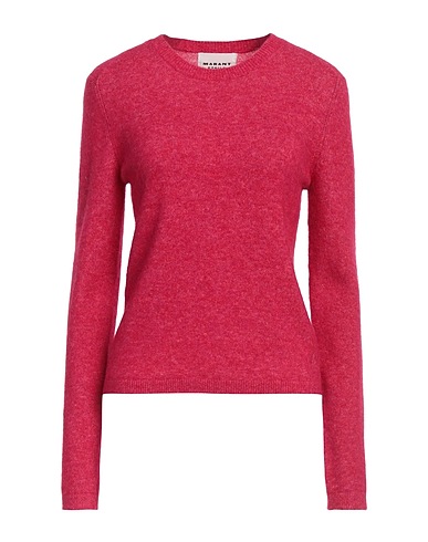 MARANT ÉTOILE Jumper Magenta 63% Baby alpaca wool, 32% Polyamide, 5% Elastane
