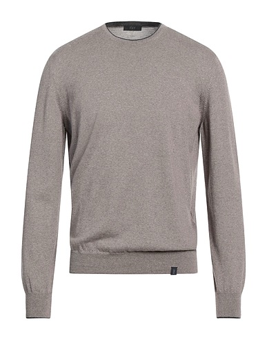 FAY Jumper Taupe 100% Virgin Wool