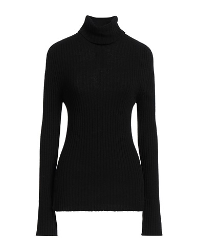PINKO Polo neck Black 90% Wool, 10% Cashmere
