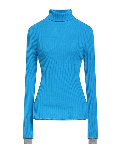PINKO Polo neck Azure 90% Wool, 10% Cashmere