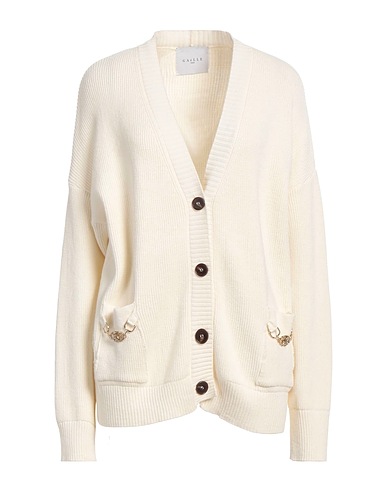 GAëLLE Paris Cardigan Ivory 51% Viscose, 31% Polyester, 18% Polyamide