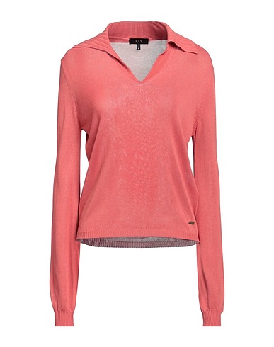 FAY Jumper Coral 67% Viscose, 33% Cotton