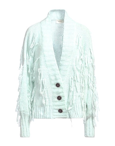 VICOLO Cardigan Light green 42% Acrylic, 30% Mohair wool, 28% Polyamide