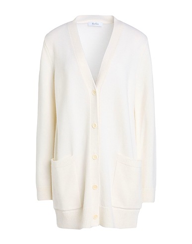 MAX MARA カーディガン アイボリー ウール 70% / カシミヤ 30%