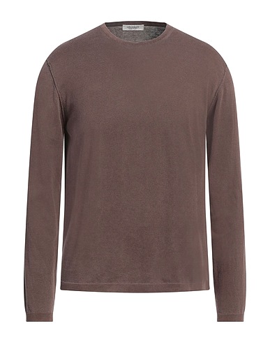 CROSSLEY Jumper Chocolate brown 100% Cotton