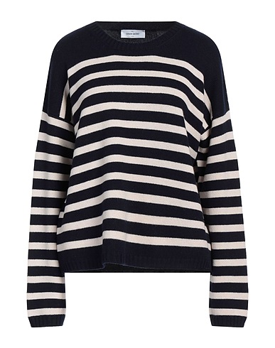 GRAN SASSO Sweater Midnight blue 70% Virgin Wool, 20% Viscose, 10% Cashmere