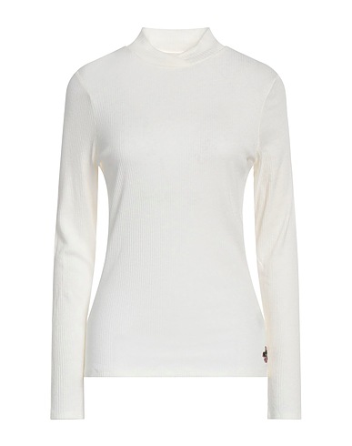TED BAKER Polo neck Cream 51% Cotton, 29% Modal, 17% Linen, 3% Polyester