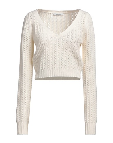 MAX MARA Jumper Ivory 70% Wool, 30% Cashmere