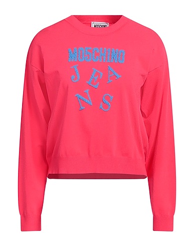 MOSCHINO JEANS Jumper Coral 83% Viscose, 17% Polyester, Virgin Wool