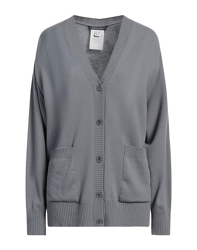 ALBERTA FERRETTI Cardigan Grey 70% Virgin Wool, 30% Cashmere