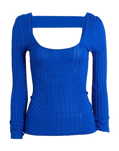 TED BAKER Jumper Bright blue 63% Viscose, 37% Polyamide