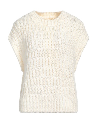 VICOLO Pullover Bianco 70% Acrilico, 30% Lana