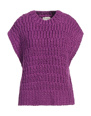 VICOLO Pullover Malva 70% Acrilico, 30% Lana