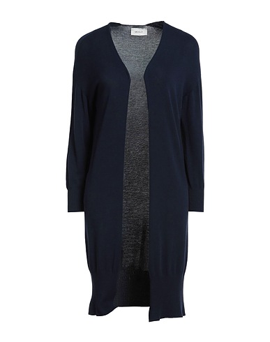 VICOLO Cardigan Navy blue 79% Viscose, 21% Polyacrylic