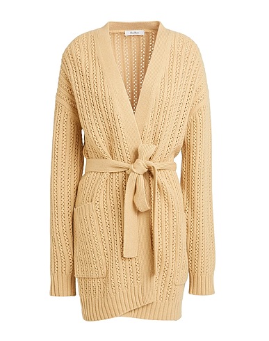 MAX MARA Cardigan Beige 70% Wool, 30% Cashmere
