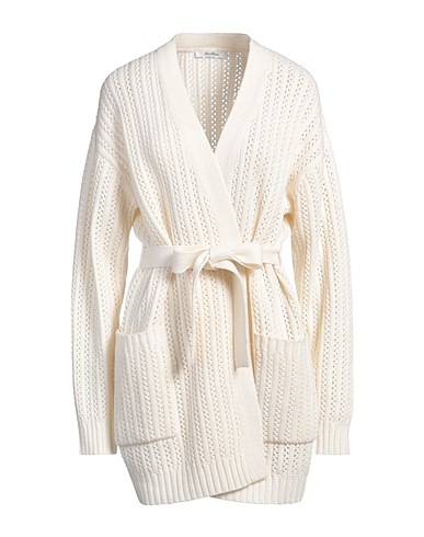 MAX MARA Cardigan Ivory 70% Wool, 30% Cashmere