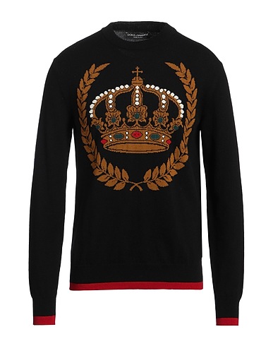 DOLCE&GABBANA Cashmere blend Black 100% Cashmere