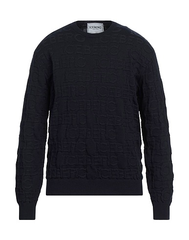 ICEBERG Jumper Midnight blue 72% Cotton, 28% Polyamide