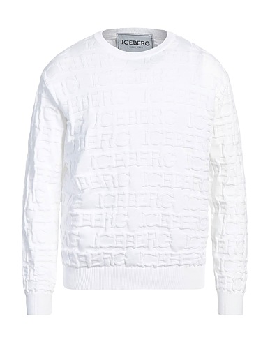 ICEBERG Pullover Bianco 72% Cotone, 28% Poliammide