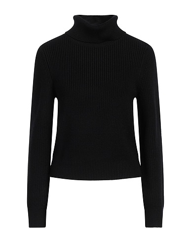 MICHAEL MICHAEL KORS Polo neck Black 100% Merino Wool