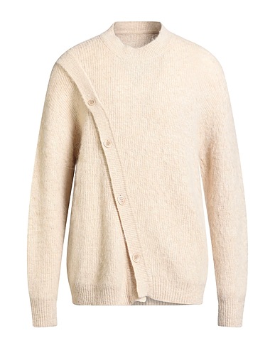 JACQUEMUS Jumper Beige 33% Polyamide, 33% Acrylic, 28% Alpaca wool, 6% Wool
