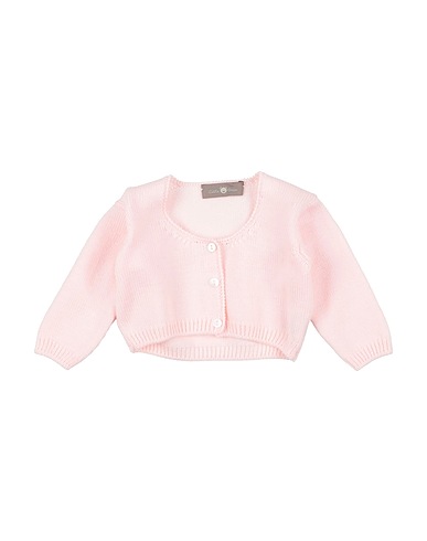 LITTLE BEAR Cardigan Light pink 100% Virgin Wool