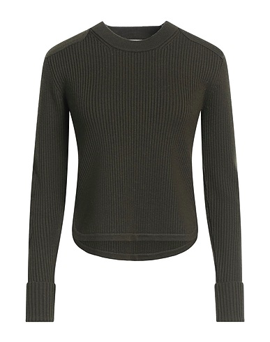 MARANT ÉTOILE Pullover Verde militare 93% Lana Merino, 6% Poliammide, 1% Elastan