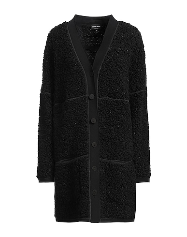 GIORGIO ARMANI Cardigan Black 86% Virgin Wool, 14% Polyamide