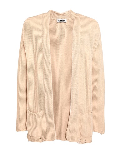 A PAPER KID Cardigan Beige 100% Cotone