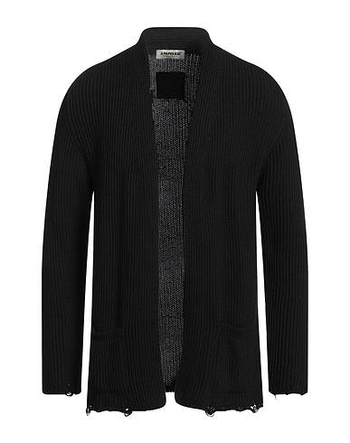 A PAPER KID Cardigan Black 100% Cotton