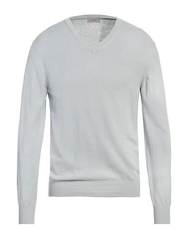 ALTEA Pullover Grigio chiaro 55% Lino, 45% Cotone