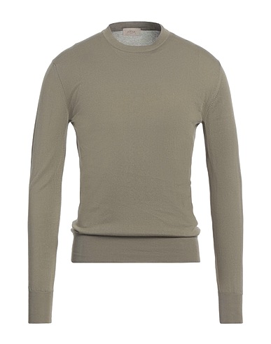 ALTEA Jumper Military green 50% Lyocell, 50% Cotton