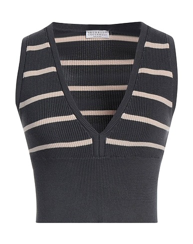 BRUNELLO CUCINELLI Top Lead 100% Cotton