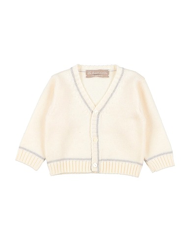 LA STUPENDERIA Cardigan Cream 100% Cashwool