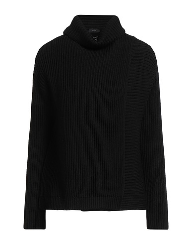JOSEPH Polo neck Black 100% Merino Wool