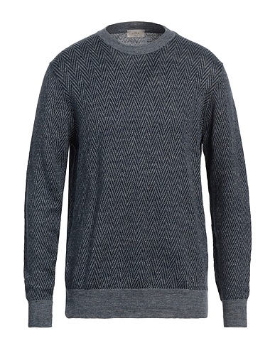 ALTEA Jumper Navy blue 100% Linen