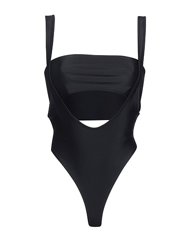 JACOB LEE One-piece swimsuits Black 80% Polyamide, 20% Elastane