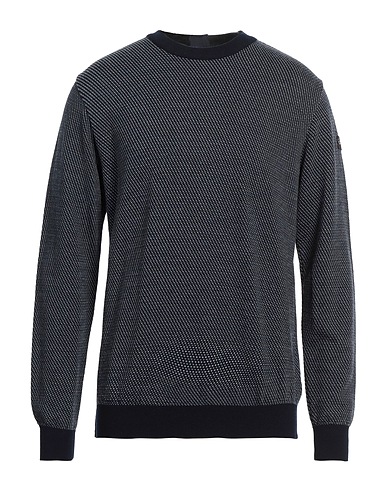 PAUL & SHARK Sweater Midnight blue 100% Virgin Wool