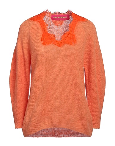 PINK MEMORIES Jumper Apricot 55% Alpaca wool, 35% Polyamide, 10% Wool, Cotton